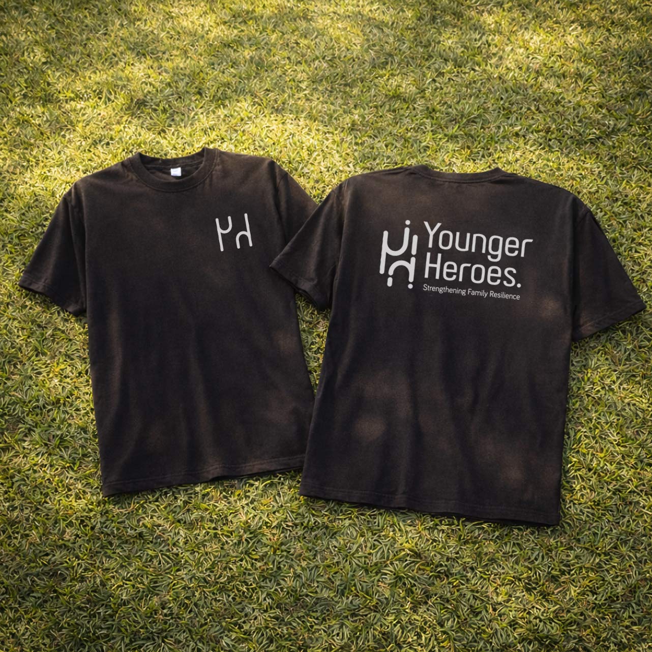 T shirt Younger Heros 1 Veteran charity Australia